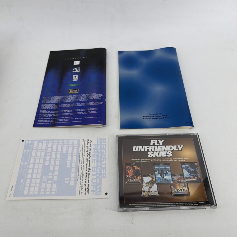 Janes Fleet Command (1999) Pre-Owned US Retail Store Big Box Edition As Shown - Picture 6 of 8
